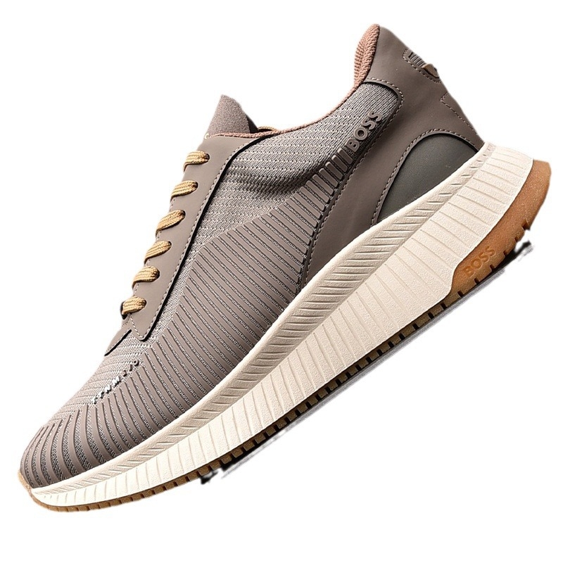 Pantofi sport outdoor pentru bărbați: interior respirabil din plasă, partea superioară Flying weaving, branț EVA, talpă din plastic, antiderapant