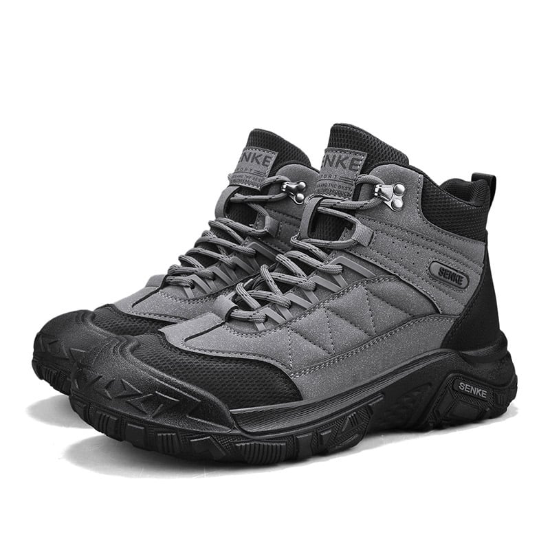 Muške planinarske tenisice za jesen/zimu, PU gornji dio, PVC potplat, niski model, vezanje, tekstilna uloška