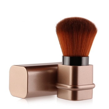 Πινέλο ρουζ με τρίχες από νάιλον, πλαστικό κοντάρι, τηλεσκοπικός σχεδιασμός, σε μία συσκευασία