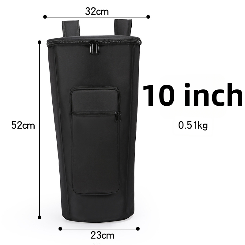 Oxford anyagból készült hangszeres táska, vízálló bélés, kopásálló és antiszeizmikus, görbe vállpánttal