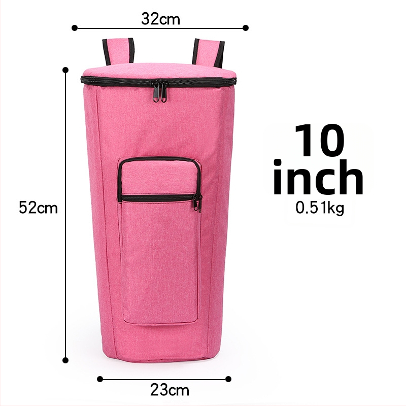 Oxford anyagból készült hangszeres táska, vízálló bélés, kopásálló és antiszeizmikus, görbe vállpánttal