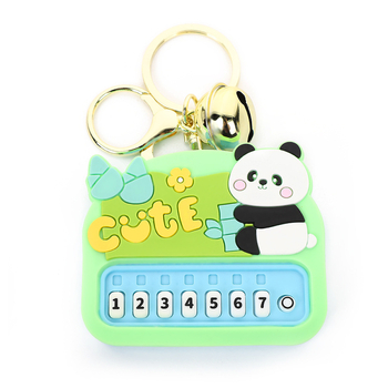 Mini klavir ključ sa svjetlećim prijenosnim elektroničkim klavirom – plastična igračka