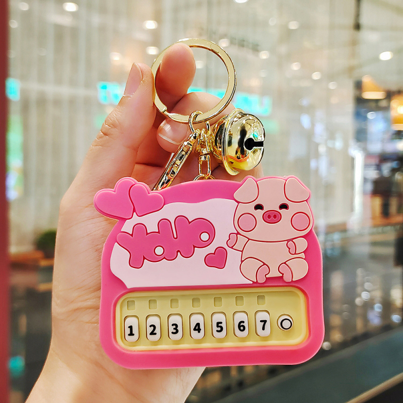 Mini klavir ključ sa svjetlećim prijenosnim elektroničkim klavirom – plastična igračka