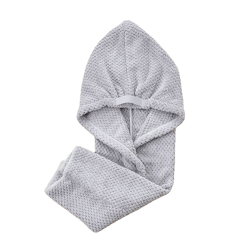 Pălărie de uscare a părului din Coral Fleece, 120–139 g, fir 120D, proces de producție: margine, Cut Pile, proces personalizat