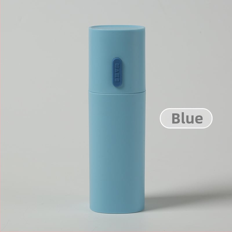 Travel Station Fogkefetartó – műanyag, tárolás, hordozható kialakítás, 140 darabos készlet