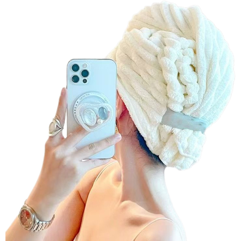 Kapica za sušenje kose od velura, 150D, 120–139 g, upijajuća i brzo suši