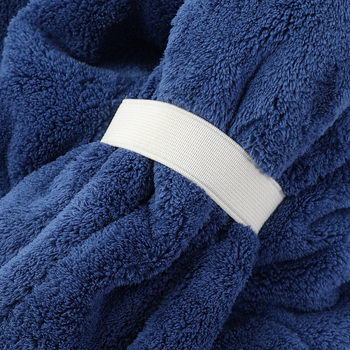 Kapa za sušenje kose od koralnog velura, debela, bez ispadanja dlake, apsorbirajuća, brzo suši