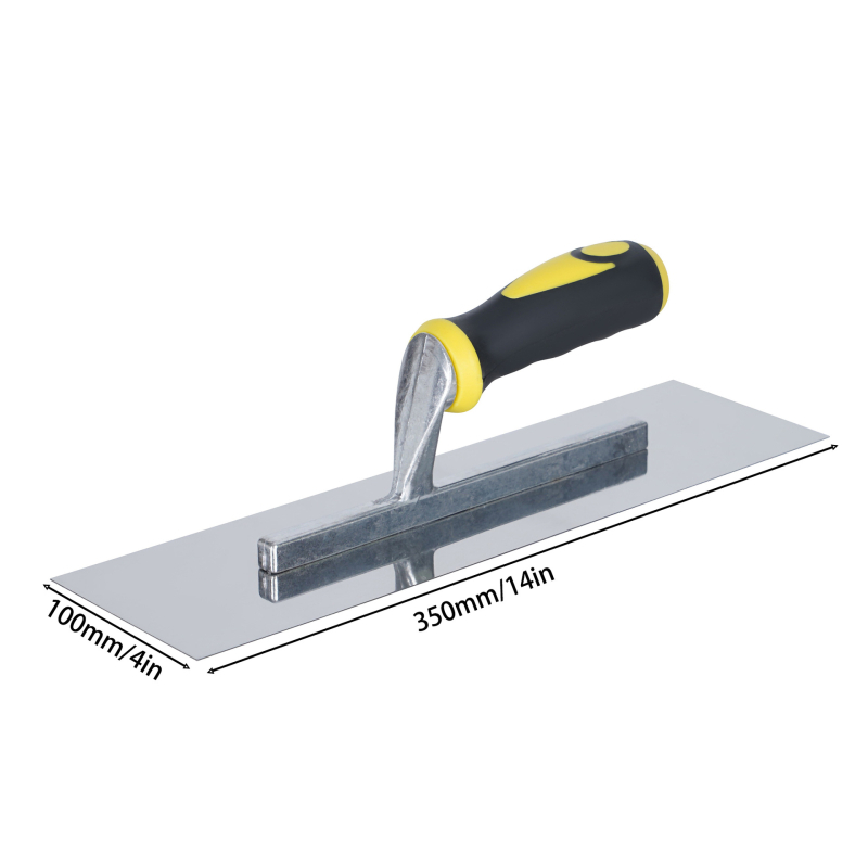 Jiulong rozsdamentes acél glettvágó készlet — sík penge, gletteléshez és belső dekorációhoz