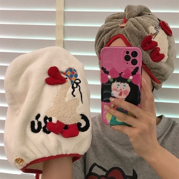 Pălărie pentru uscat părul (Viscoză, Fir 150d, Greutate sub 30 g, Proces de țesut cu șase fire)