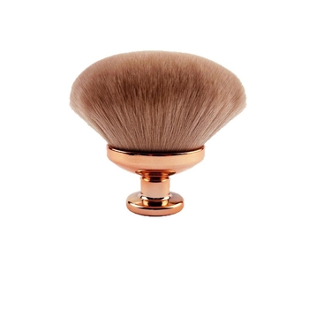 Βούρτσα πούδρας με συνθετικές τρίχες και πλαστική λαβή — 1 τεμάχιο, μάρκα He yi