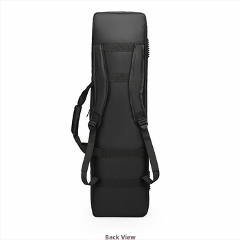 Nepremokavá taška na elektronickú klávesnicu pre 61/76/88 kláves, vonkajší Oxford materiál, vnútorná polyesterová výstelka, zakrivený ramenný popruh