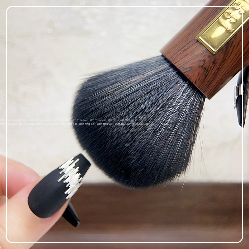 Lorossi četkica za prašinu za umjetnost noktiju s pahuljastim mekanim čekinjama za čišćenje površine noktiju