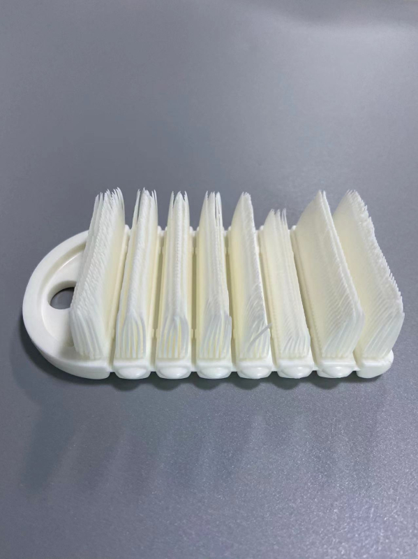 AISEN Perie flexibilă moale Gap Brush pentru curățarea spațiilor dintre unghii – PP/Nylon, 160 buc., Ambalaj individual