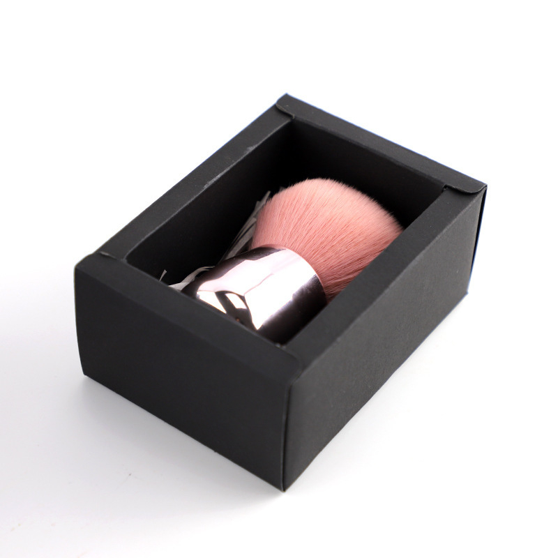 Πινέλο μακιγιάζ με συνθετικές τρίχες, πλαστική λαβή, τσάντα, μονή συσκευασία