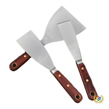 Set alata za bojanje – drvena drška i čelična glava, nehrđajući čelik, četiri komada, alat za odmrzavanje