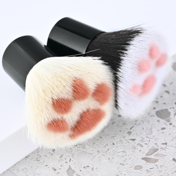 Πινέλο πούδρας – Znybeauty/zonya, συνθετικές ίνες, αλουμινένιο κοντάρι, φορητό, μονή συσκευασία σε OPP σακουλάκι