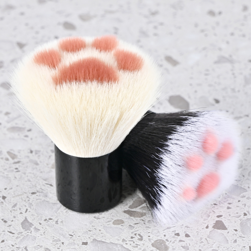 Πινέλο πούδρας – Znybeauty/zonya, συνθετικές ίνες, αλουμινένιο κοντάρι, φορητό, μονή συσκευασία σε OPP σακουλάκι