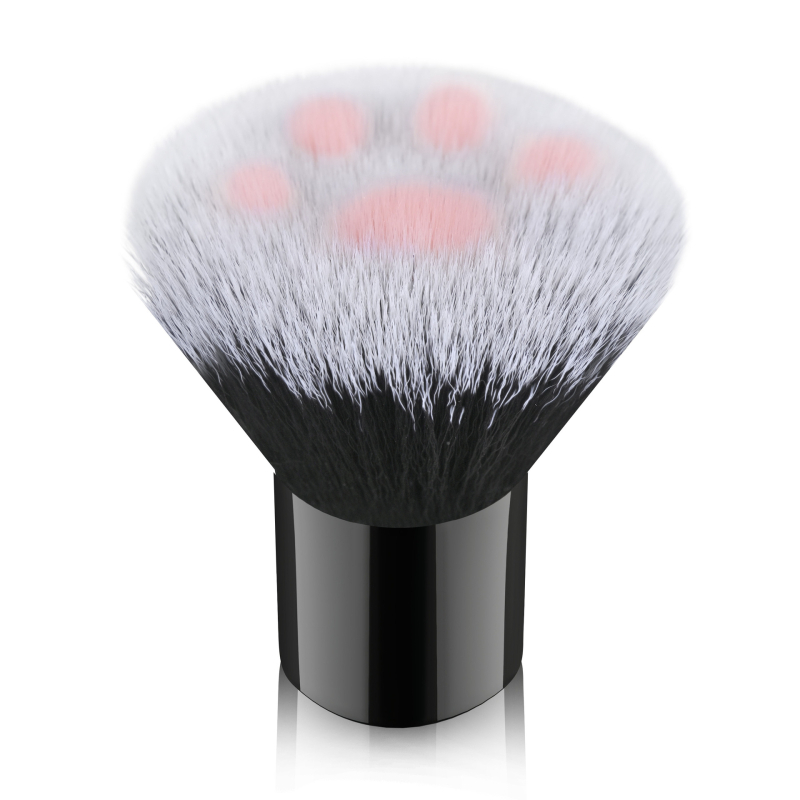 Πινέλο πούδρας – Znybeauty/zonya, συνθετικές ίνες, αλουμινένιο κοντάρι, φορητό, μονή συσκευασία σε OPP σακουλάκι