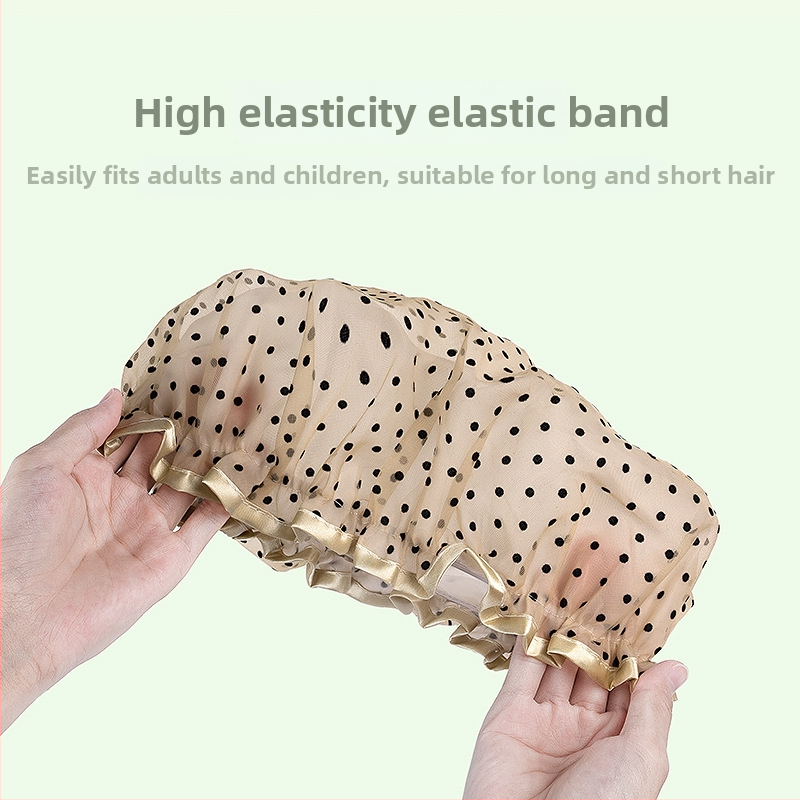 EVA kapa za tuširanje za odrasle, višekratna upotreba, crtani stil, tisak logotipa dostupan, težina 50 g