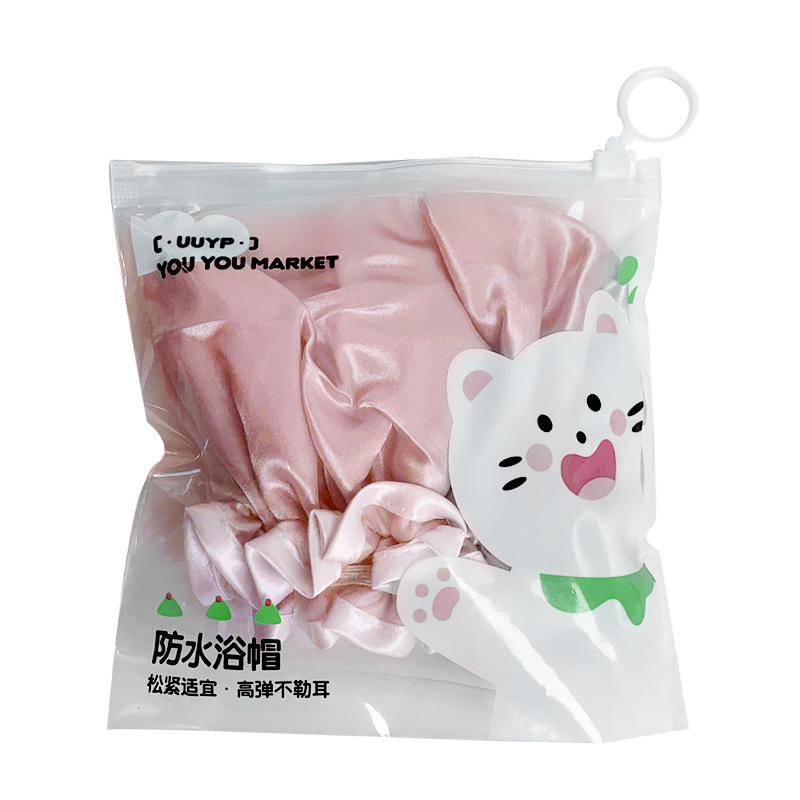 EVA kapa za tuširanje za odrasle, višekratna upotreba, crtani stil, tisak logotipa dostupan, težina 50 g