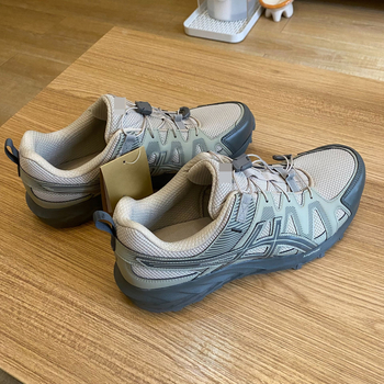 GEL-Sonoma uniszex futócipő kültéri túrákhoz, textil felsőrész, gumi talp, fűzős zárás