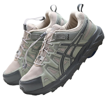 GEL-Sonoma uniszex futócipő kültéri túrákhoz, textil felsőrész, gumi talp, fűzős zárás