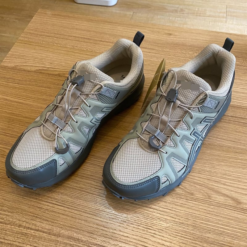 GEL-Sonoma uniszex futócipő kültéri túrákhoz, textil felsőrész, gumi talp, fűzős zárás