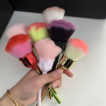 Yun kou OEM Perie de pudră pentru machiaj cu păr moale