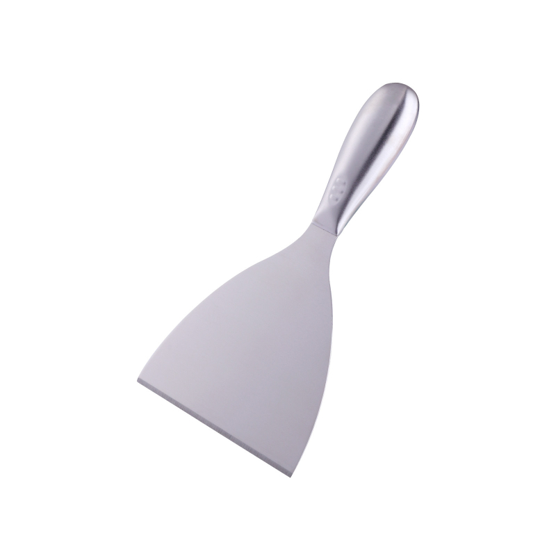 Unealtă de bucătărie din oțel inoxidabil cu spatulă și racletă pentru carne și clătite, racletă pentru grăsime, curățător de fum, îndepărtare a gheții