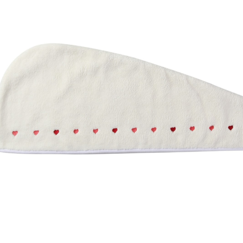 Išivana kapa za sušenje kose od koralnog fleecea, 50-79 g