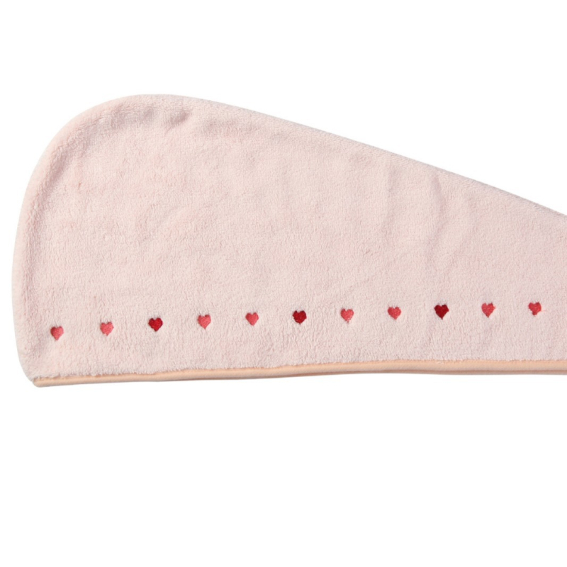 Išivana kapa za sušenje kose od koralnog fleecea, 50-79 g