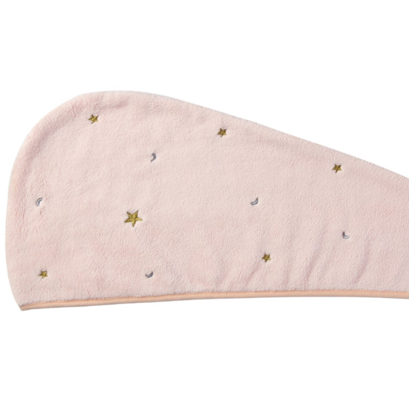 Išivana kapa za sušenje kose od koralnog fleecea, 50-79 g