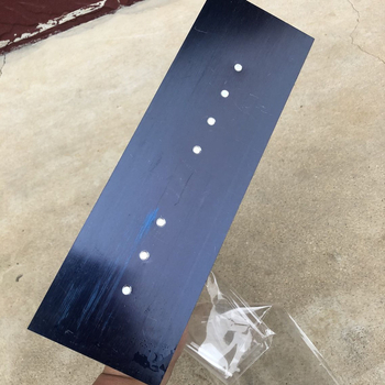 Špachtla za epoksidnu podlogu s plastičnom ručkom, ravni tip noža, debljina 0,1 mm, podrijetlo Tongcheng