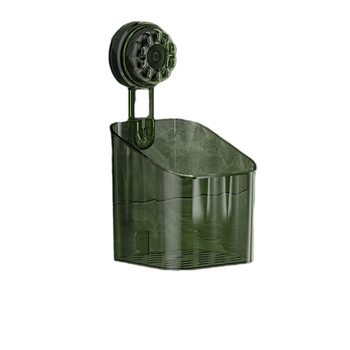 Držač za četkice za zube – PET materijal, zidni držač s usisnom čašom, skladištenje, Junman