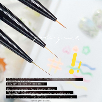 Pensulă pentru designul unghiilor Swallowling, marcă autohtonă, fără import