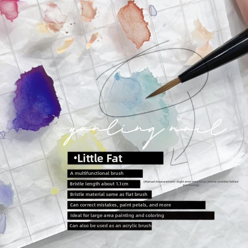 Pensulă pentru designul unghiilor Swallowling, marcă autohtonă, fără import