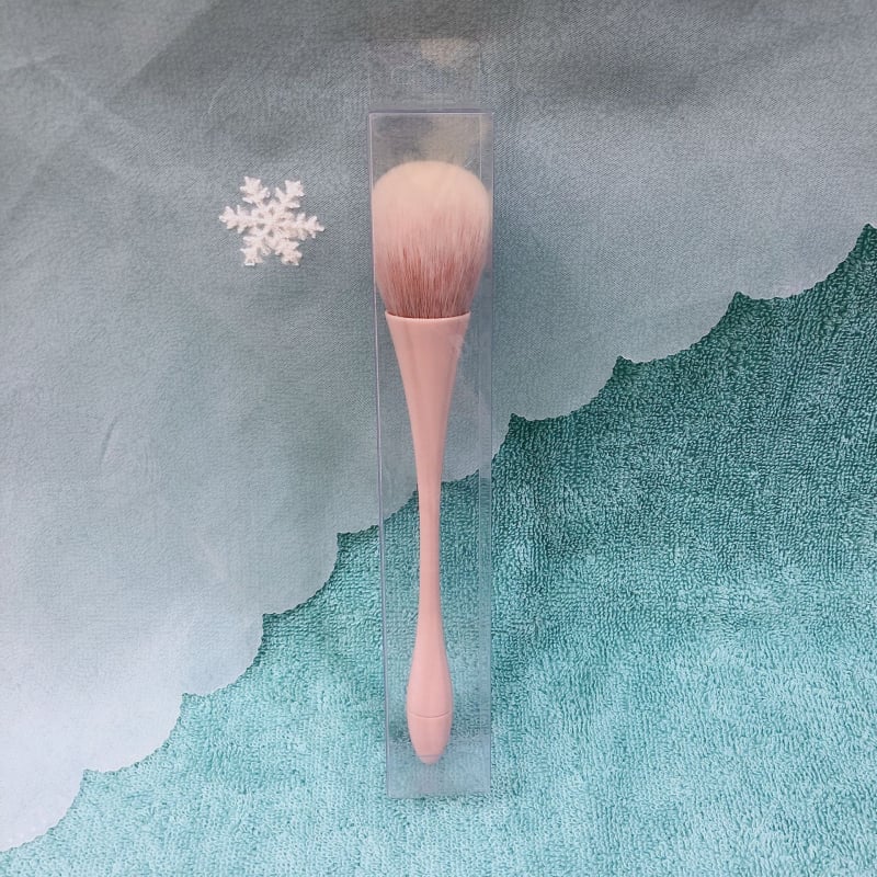 Perie pentru unghii, perie pentru praf de manichiură, perie de machiaj cu talie subțire, unealtă demontabilă pentru manikură, stilou de manikură