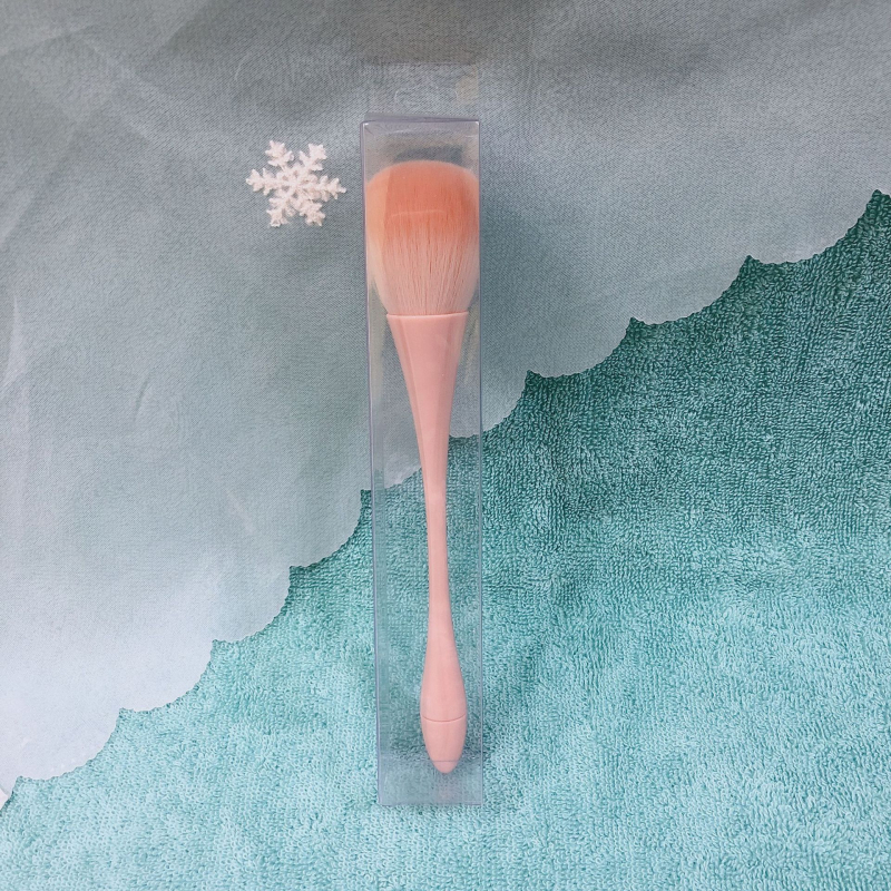 Perie pentru unghii, perie pentru praf de manichiură, perie de machiaj cu talie subțire, unealtă demontabilă pentru manikură, stilou de manikură