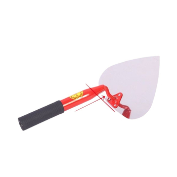 Nehrđajuća čelična trokutasta špahtla s metalnom drškom i blade u obliku breskve za bricklaying i žbukanje — Marka Jinyou, nije uvezeno