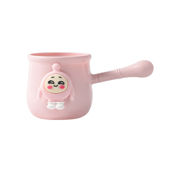 Zidni držač za četkicu s crtić dizajnom, čašom za ispiranje usta, PP materijal, kućna upotreba, mogućnost tiskanja loga