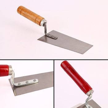 Špatula za žbukanje s drvenom drškom, debeli dizajn, za zidanje i postavljanje pločica, brend Moxuan