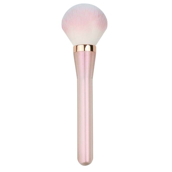 Βούρτσα πούδρας, μακριά λαβή, συνθετικές τρίχες, πλαστική λαβή, συνολικό μήκος 175 mm