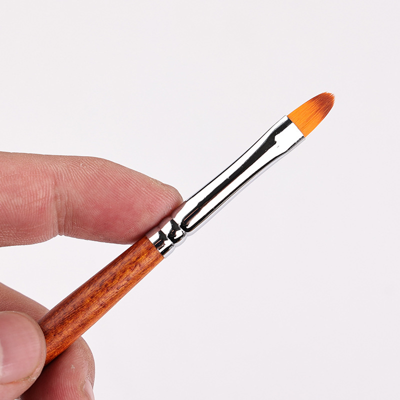 Set de 8 stilouri pentru desenul unghiilor, mâner din lemn, tijă lungă, 5,6 g fiecare, marca Yuxi