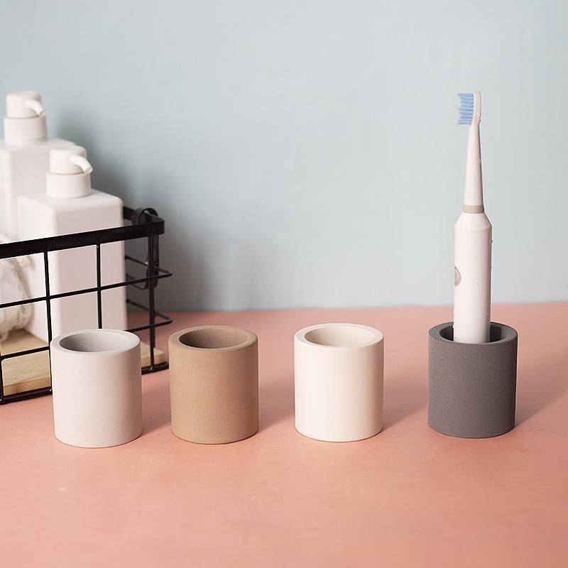 Suport pentru periuțe de dinți pentru depozitare (montaj: alte metode; material: altul)