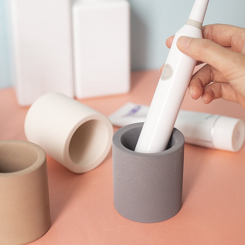 Suport pentru periuțe de dinți pentru depozitare (montaj: alte metode; material: altul)