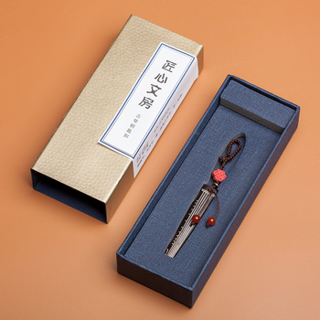 Drveni privjesak za ruksak, kineskog stila, s motivom glazbenog instrumenta, inspiriran dinastijom Ming