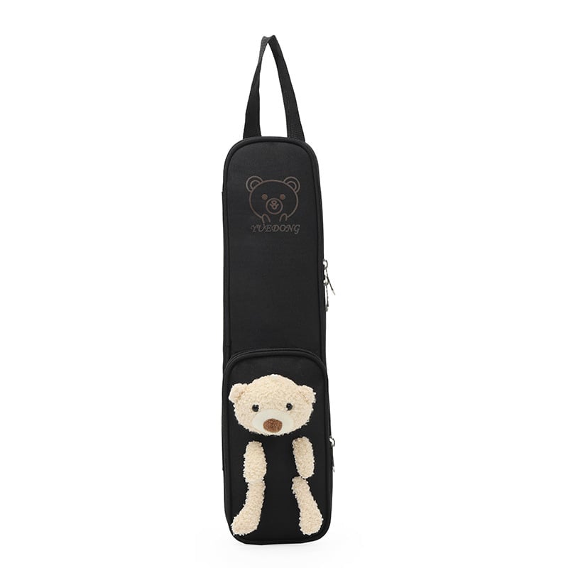 Θήκη τύμπανων για μουσικά όργανα — μοτίβο με αρκούδα καρτούν και κίτρινο πάπι, από YUEDONG, σώμα από Oxford ύφασμα, επένδυση πολυεστέρα, δυνατότητα εξατομίκευσης και ιδιωτικής ετικέτας