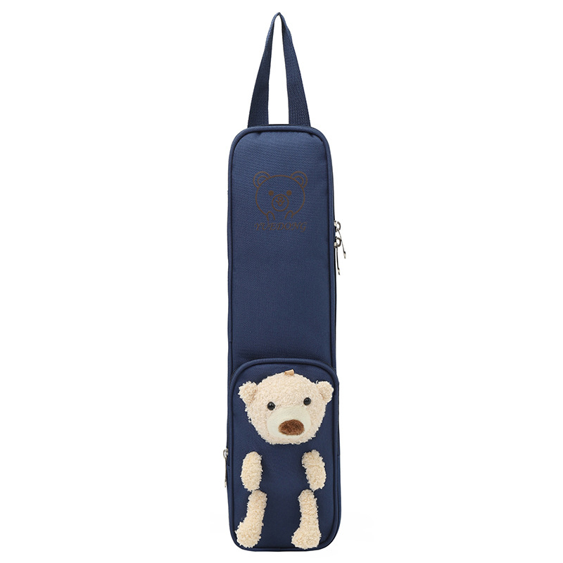 Θήκη τύμπανων για μουσικά όργανα — μοτίβο με αρκούδα καρτούν και κίτρινο πάπι, από YUEDONG, σώμα από Oxford ύφασμα, επένδυση πολυεστέρα, δυνατότητα εξατομίκευσης και ιδιωτικής ετικέτας