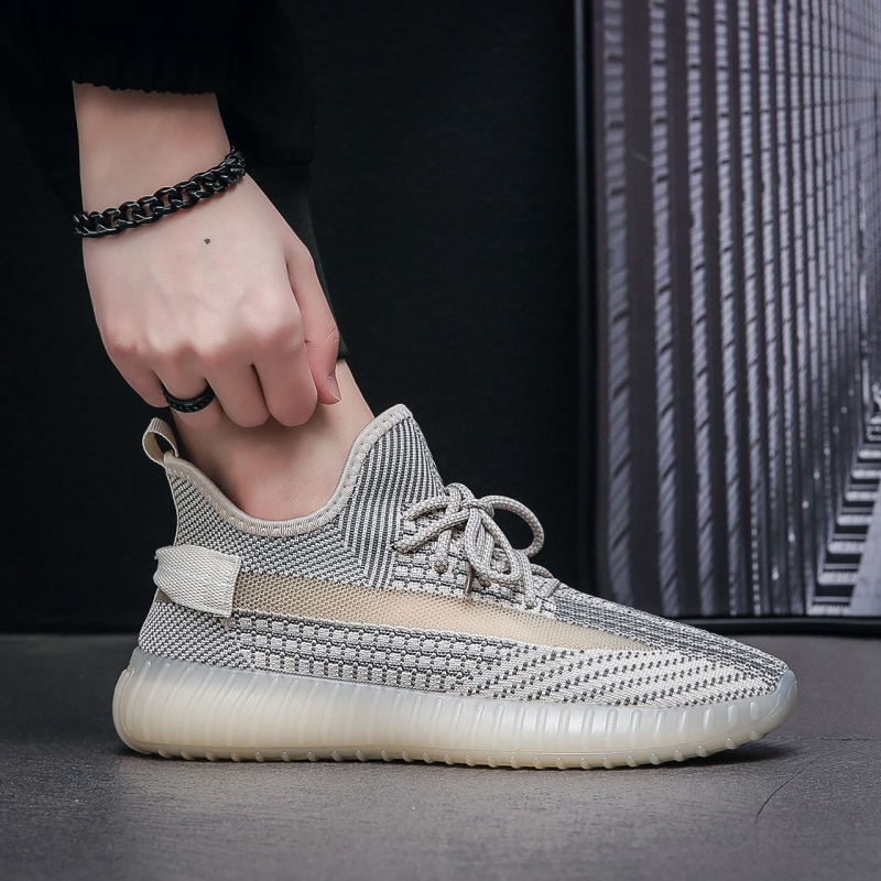 Sportos-casual cipő kókusz designnal, légáteresztő textil felsőrész, TPR talp, középmagas sarok 3–5 cm