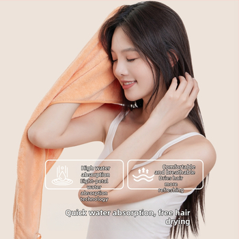 Καπέλο μαλλιών από φλις κοραλλιού για ενήλικες, αντιβακτηριακό, απορροφητικό, γρήγορο στέγνωμα, ύφανση απλού ιστού, 80–99 g